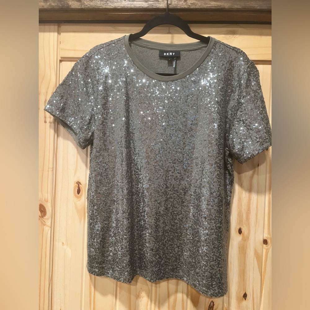 DKNY Sequin Blouse